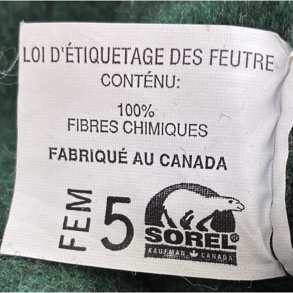 SOREL Snowlion Winter Snow Boots Tall Insulated Blue Womens US 5/EU 35 Waterprf - Picture 7 of 9